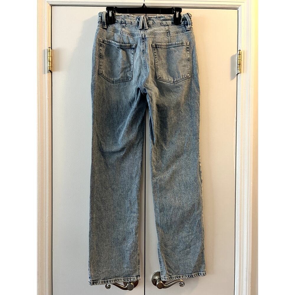 Good American Good Icon Indigo 750 Blue Jeans Size 4 27 - Picture 5 of 8